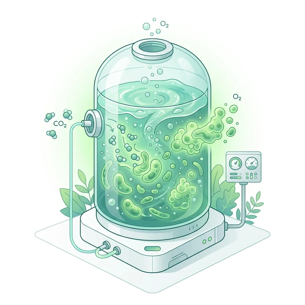 Microalgae Carbon Capture